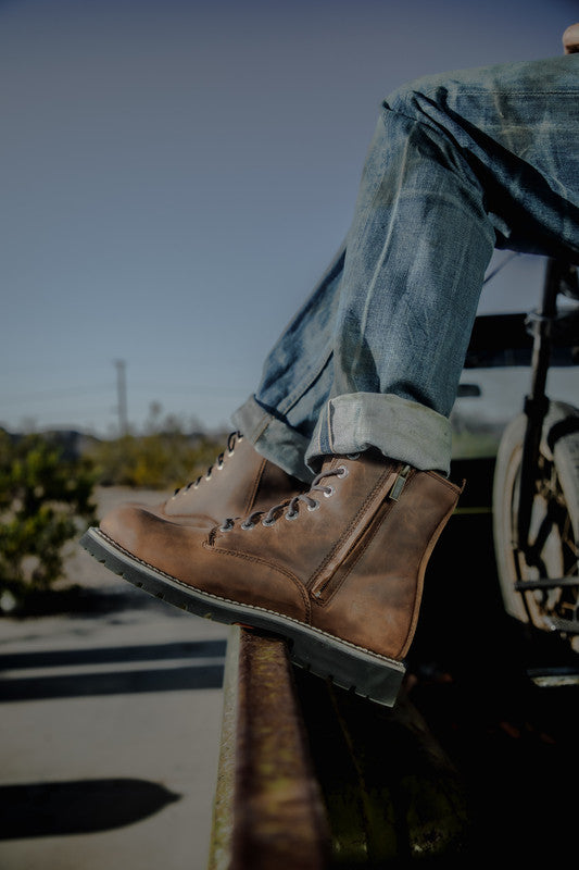 Harley-Davidson WINSLOW LACE - BROWN Boot D55003