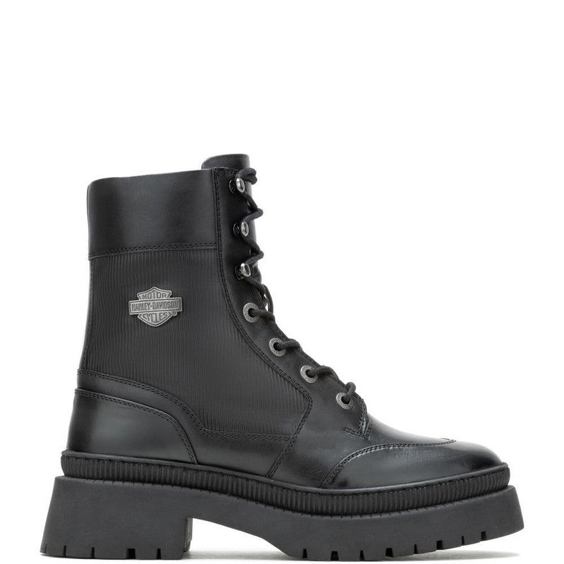 Harley-Davidson KAVAN 7" LACE - BLACK Boot D65001