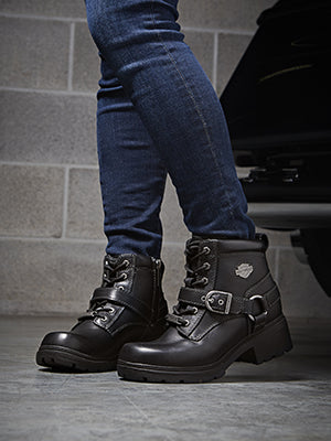 Harley-Davidson TEGAN - BLACK Women's Boot D84424
