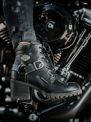 Harley-Davidson HOWELL 5" LACE - BLACK Women's Boot D84664