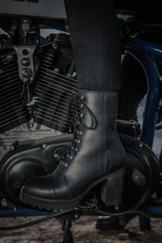 Harley-Davidson SENECA 7" LACE UP - BLACK Boot D84701