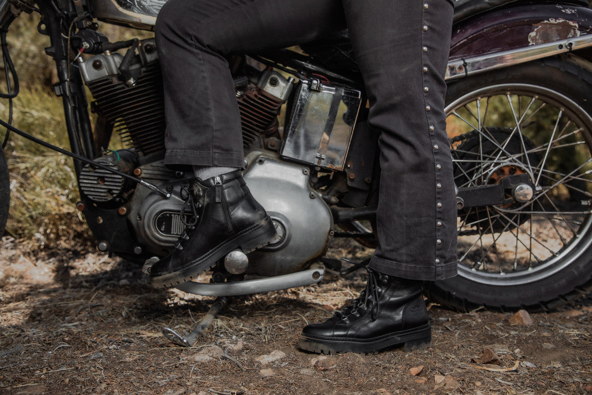 Harley-Davidson DALWOOD 5" LACE - BLACK Boot D84743