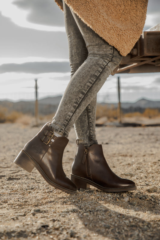 Harley-Davidson JONETTA BUCKLE - BROWN Boot D84777