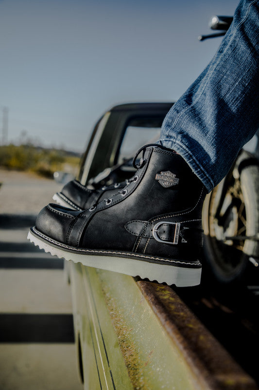 Harley-Davidson JAYNES 5" LACE - BLACK Women's Boot D84797