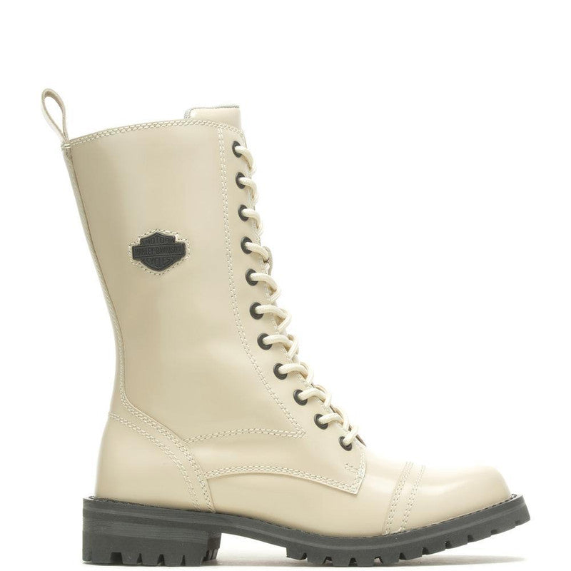 Harley-Davidson WALSEN 8" LACE - LIGHT BEIGE Boot D87257