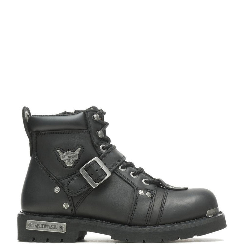 Harley-Davidson BRAKE BUCKLE - BLACK Men's Boot D91684