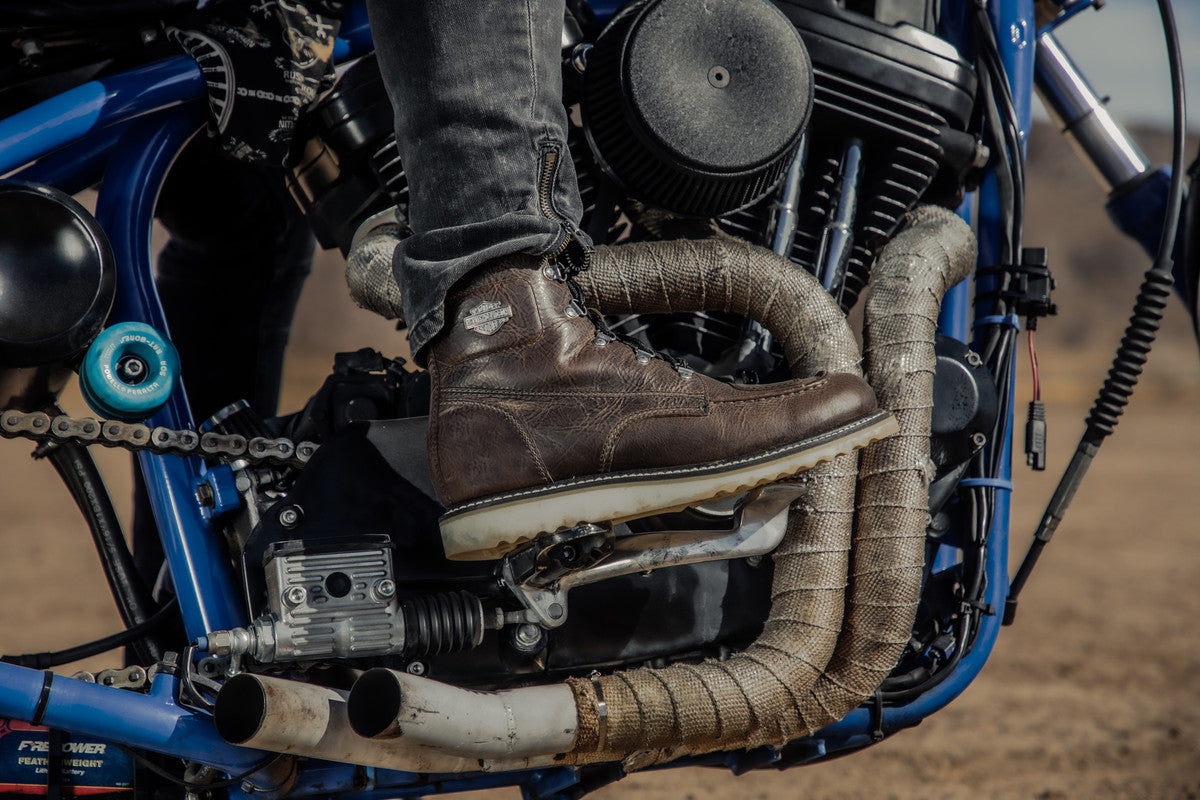 Harley-Davidson HAGERMAN - FOSSIL Men's Boot D93755