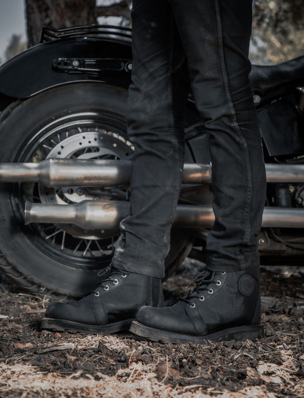 Harley-Davidson HAMLYN NYLON - BLACK Boot D93785
