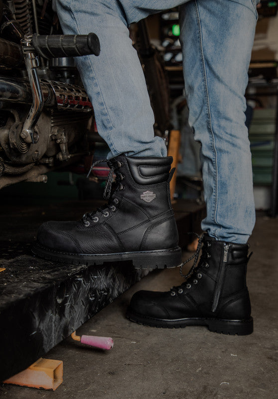 Harley-Davidson DREWETT 7" CT - BLACK Men's Boot D93855