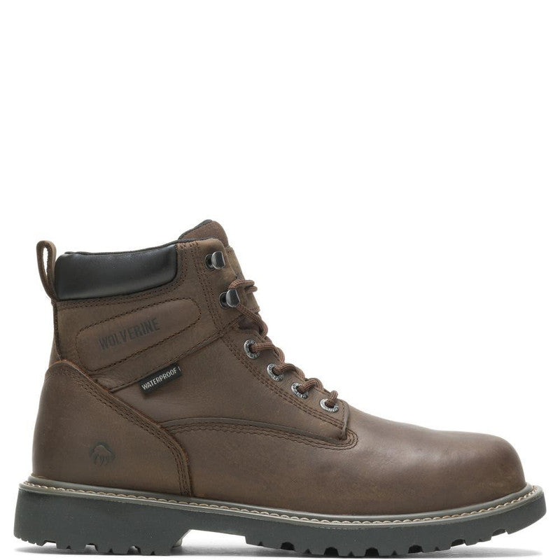 Wolverine Floorhand Wp / Dk Brown Footwear W10643