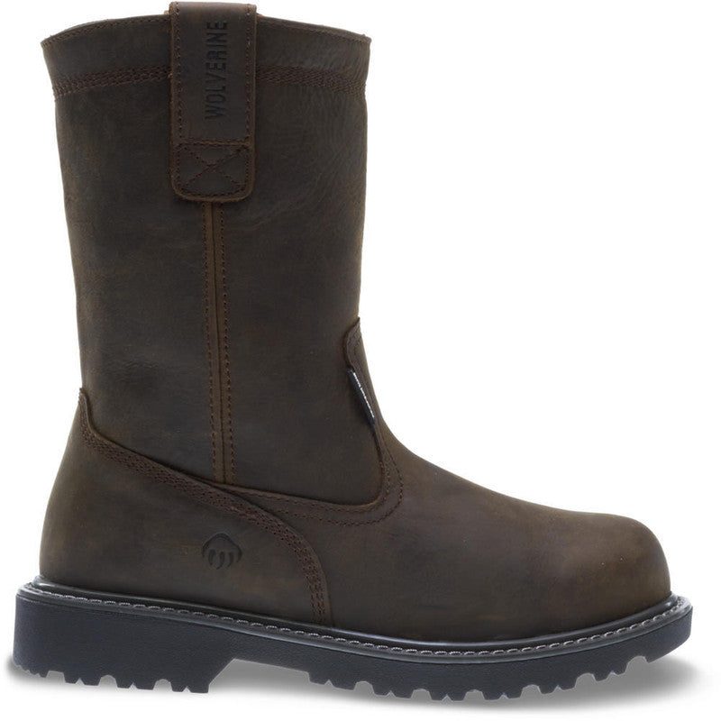 Wolverine Floorhand Welly Wp / Dk Brown Footwear W10680