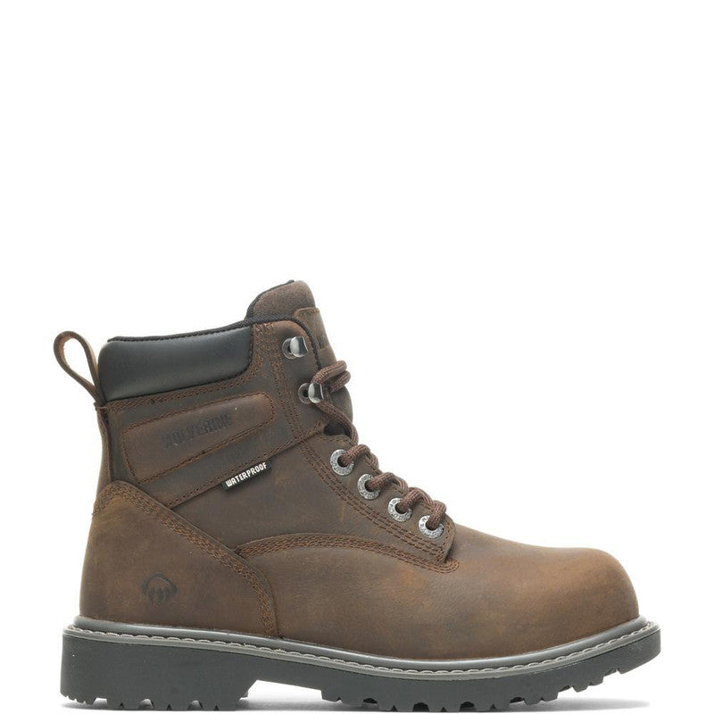 Wolverine Floorhand St Wp / Dk Brown Footwear W10696