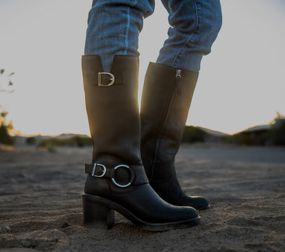 Harley-Davidson LAVINA 12" - BLACK Boot D65006