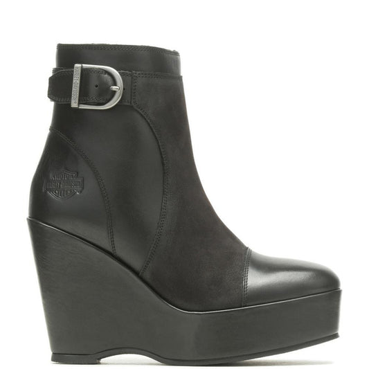 Harley-Davidson CELINA 5" WEDGE - BLACK Boot D84731
