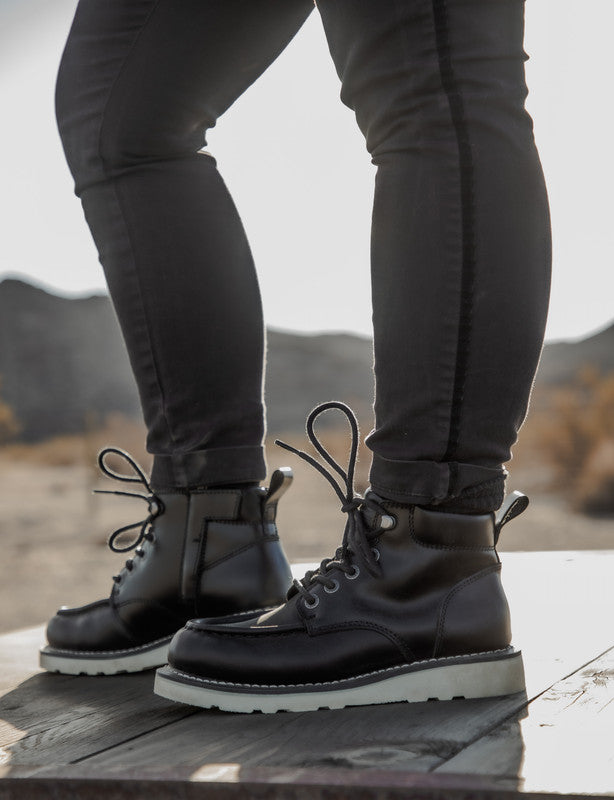 Harley-Davidson DENWAY 4.5" SMOOTH - BLACK Boot D84780