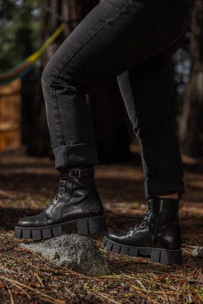 Harley-Davidson UPLIFT BKLE - BLACK Boot D84807
