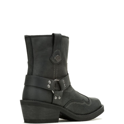 Harley-Davidson KORSEN SHORT WEST - BLACK Boot D84808