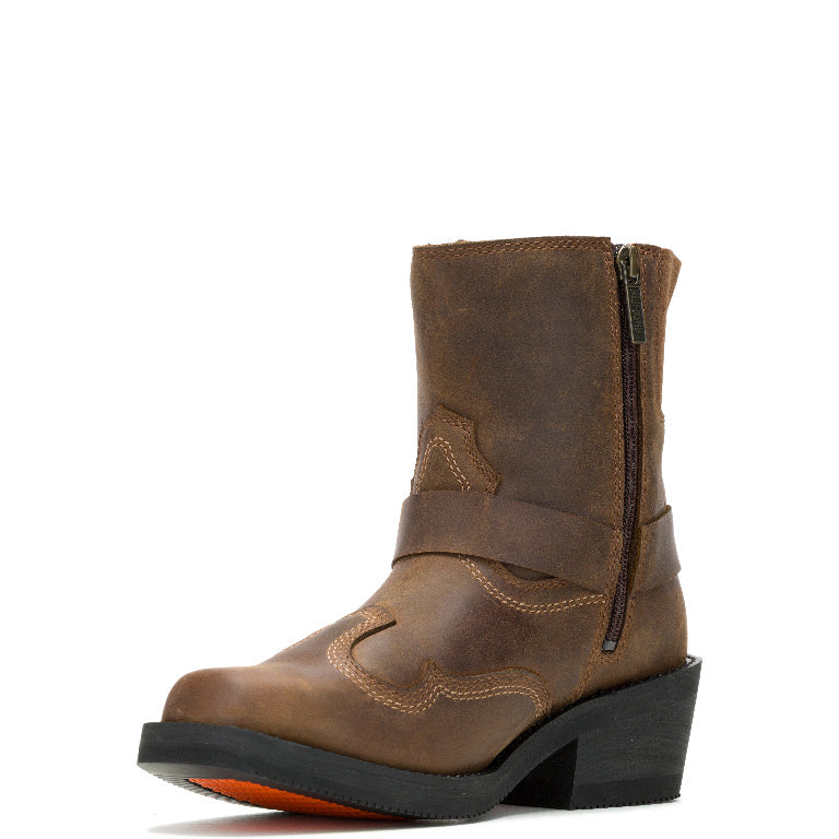 Harley-Davidson KORSEN SHORT WEST - BROWN Boot D84809