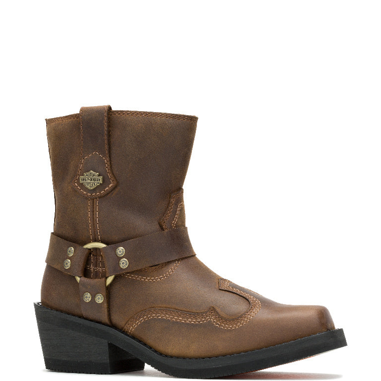 Harley-Davidson KORSEN SHORT WEST - BROWN Boot D84809