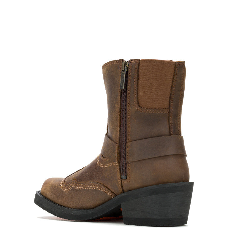 Harley-Davidson KORSEN SHORT WEST - BROWN Boot D84809