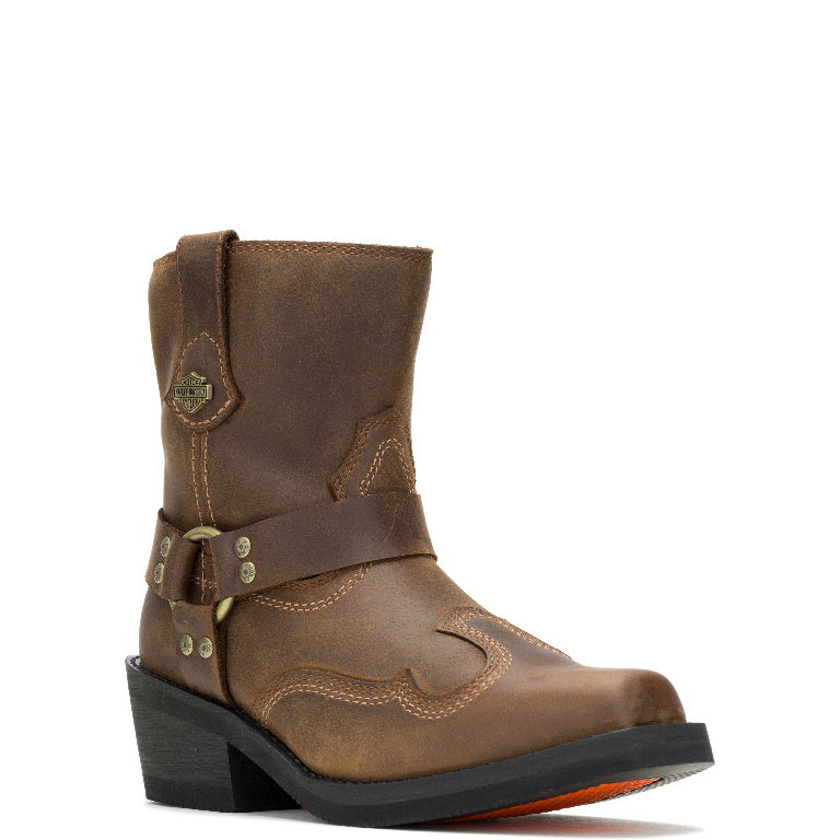 Harley-Davidson KORSEN SHORT WEST - BROWN Boot D84809