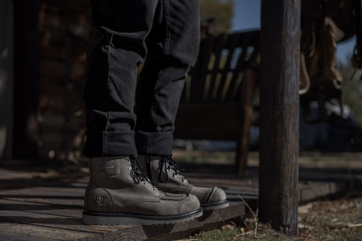 Harley-Davidson HAGERMAN - GREY Men's Boot D93863