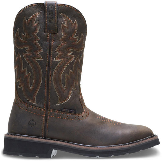 Wolverine Rancher St / Dk Brown/Rust  Footwear W10702