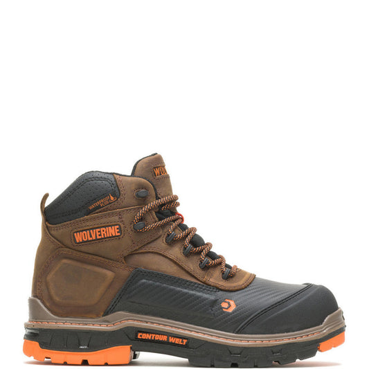 Wolverine Overpass Mid Cm Wp / Summer Brown  Footwear W10717